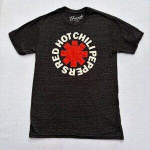 Bravado Red Hot Chili Peppers Band Men Gray Tee T-Shirt Size S Music Rock Band